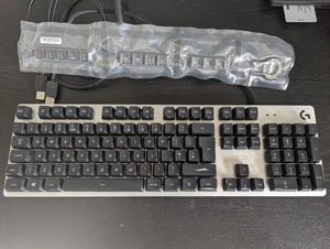 Logitech G413 Silver. Romer-G Mechanical Keyboard with white backlit keys - Picture 1 of 8