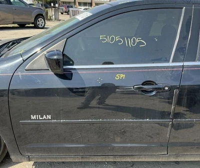 Driver Front Door With Side Moulding Holes Fits 06-12 FUSION 834939 - Image 1 of 4