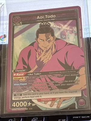 Aoi Todo union Arena Super Rare Jujutsu Kaisen - Image 1 of 2