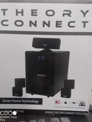 Configuración de altavoces Theory Connect 2000w 6.1 con sistema de altavoces para el hogar inteligente de 500 W Foto 1 de 3