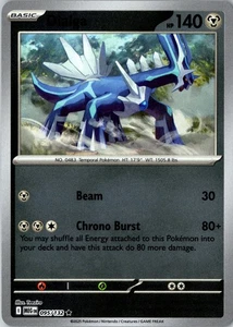 Holograma inverso Dialga raro ME01: Mega Evolution 095/132 casi nuevo - Imagen 1 de 2