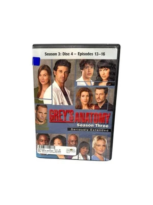 Grey’s Anatomy Season 3 Disc 4 Episodes 13-16 DVD - Image 1 of 3
