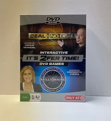 Deal Or No Deal & Who Wants To Be A Millionaire 2 For 1 Interactive DVD Games - Image 1 of 4