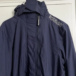 SUPERDRY Original Windcheater Windproof Herren Jacke - Navy Blau - Größe S - Bild 1 von 12