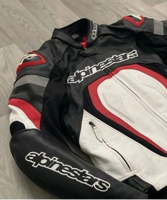 Chaqueta de montar para motocicletas para hombre deportes carreras motociclista equipo armadura protección CE  Foto 1 de 4