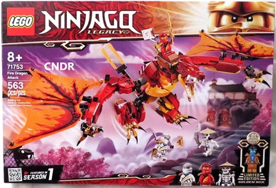 Lego Ninjago Legacy Season 1 SEALED SET 71753 Fire Dragon Attack w/ Gold Nya SEE - image 1 of 4