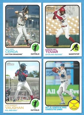 2022 Topps Heritage Minors - You Pick 'Em - Image 1 of 2