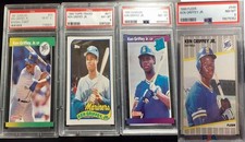 PSA-8(4)Ken Griffey Jr. Rookie Collection, 1989-#192, #41T, #33, #548 Details in
