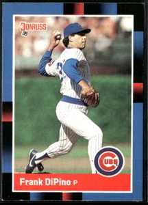 1988 Donruss #570b Frank DiPino Chicago Cubs Baseball Card - Picture 1 of 2