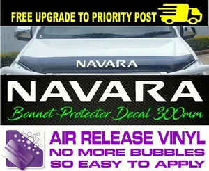 For Nissan NAVARA BONNET PROTECTOR DECAL Sticker 300mm - Picture 1 of 6