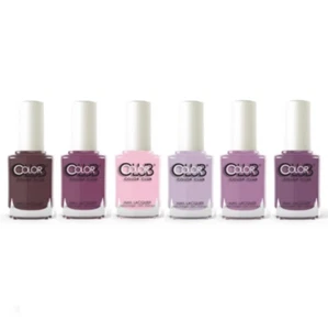 Color Club Nail Polish 15 mL/0.5 oz - Wild Mulberry Collection 6 pc Set - Picture 1 of 1