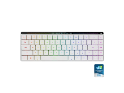 ASUS ROG Falchion RX Low Profile 65% compact wireless gaming keyboard with ROG R - Image 1 of 4