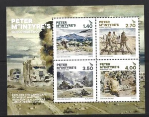 NEW ZEALAND 2020 PETER MCINTYRE MINIATURE SHEET UNMOUNTED MINT, MNH - Imagen 1 de 1