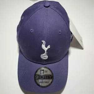 Tottenham Hotspur Hat Men's Adjustable New Era 9Forty Blue Spurs NWT - Picture 1 of 9