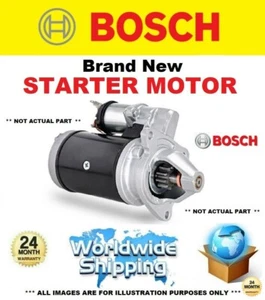 BOSCH New STARTER MOTOR for MERCEDES BENZ S-CLASS S350 BlueTEC 4matic 2011-2013 - Picture 1 of 7