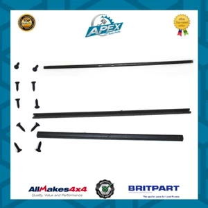 FRONT DOOR TOP SLIDING WINDOW CHANNEL SET FOR LAND ROVER SERIES 2 2A 3- 347488BP - Picture 1 of 1