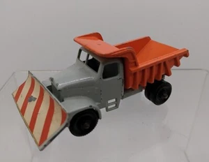 Vtg. 1963 Matchbox/Lesney 16c; Scammell Snow-Plough; Grey Chassis/cab, Orange... - Picture 1 of 9