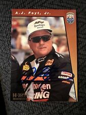Signed Trading Card Indy 500 Car AJ Foyt Autographed Indianapolis