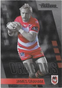 2019 Nrl Traders Platinum Parallel (PS125) James GRAHAM - Picture 1 of 1