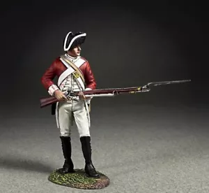 BRITAINS AMERICAN REVOLUTIONARY WAR 16202 BRITISH 43RD REGIMENT OF FOOT DEFENDIN - Afbeelding 1 van 2