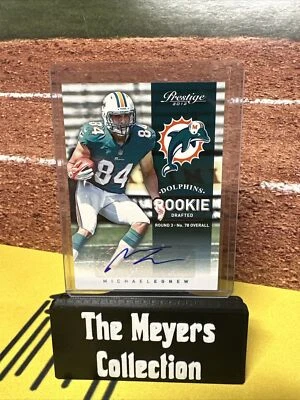 2012 Panini Playoff Prestige Michael Egnew RC Rookie Auto # /899🔥🔥 - Image 1 of 3