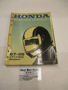 1987-88 Honda VT1100C Shadow OEM Shop Service Repair Manual - VT 1100 C - Picture 1 of 6