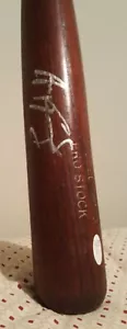 Adeiny Hechavarria Autographed Louisville Slugger Game Used Broken Bat w/COA JSA - Picture 1 of 10