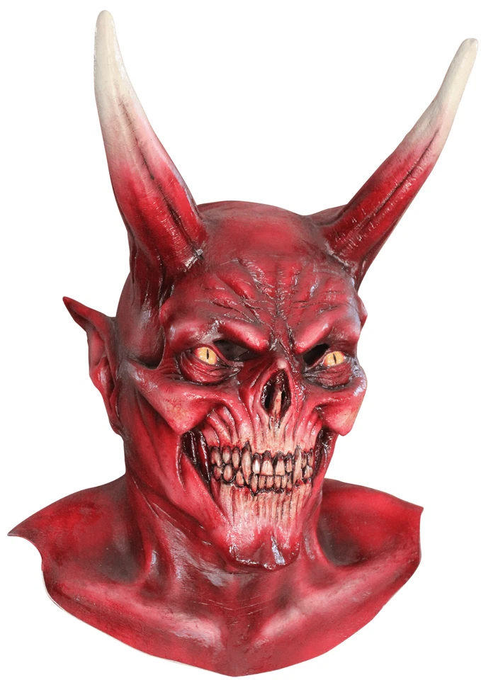 Ghoulish Productions The Red Teufelsmaske Demon Halloween Scary Horror 26342