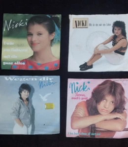 SB10:  x Nicki 7" Singles VG VG+ Sammlung Jukebox Kult Schalger - Bild 1 von 1