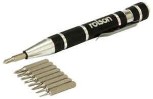 Precision Screwdriver & Bit Set, 10 Piece - 28226 - Picture 1 of 2