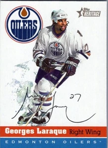 2000-01 Topps Heritage #161 Georges Laraque Edmonton Oilers - Picture 1 of 2