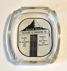 Rock Hill Printing and Finishing Ashtray - M Lowenstein - Textiles - S. Carolina - Picture 1 of 7