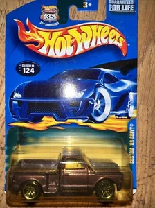 2003 Hot Wheels #124 Mainline/Collector CUSTOM '69 CHEVY Purple Red-Bumper w/Pr5 - Picture 1 of 7
