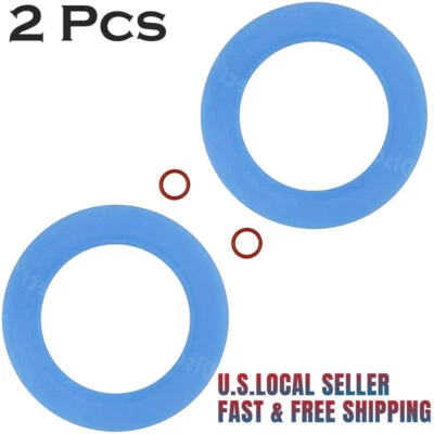 DISCOUNT PARTS DIRECT 2 Pcs 7301111-0070A Compatible Toilet Canister Flush Valve Seal Kit Replacements