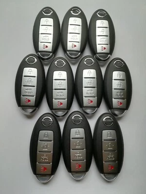 Carcasa de llave remota 10*Fob para Nissan Altima Máxima Murano KR55WK48903 KR55WK49622 Foto 1 de 4