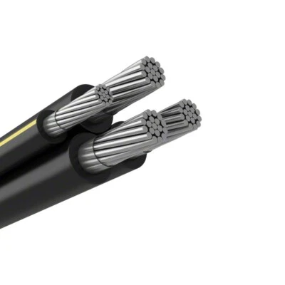 PER FOOT Rust 250-250-250-3/0 Aluminum URD Direct Burial Cable (250 Amp) 600V - Image 1 of 3