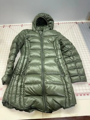 Miss Sixty Ultra Lightweight Packable Down Coat Jacket Green NO TAGS SMALL - Image 1 of 4