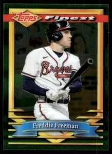2021 Topps Finest Flashbacks - Freddie Freeman #70 - Bild 1 von 2