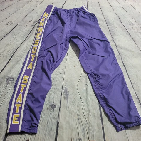 Vintage Minnesota State Womens M Joggers Track Pants Purple Mavericks University Cover