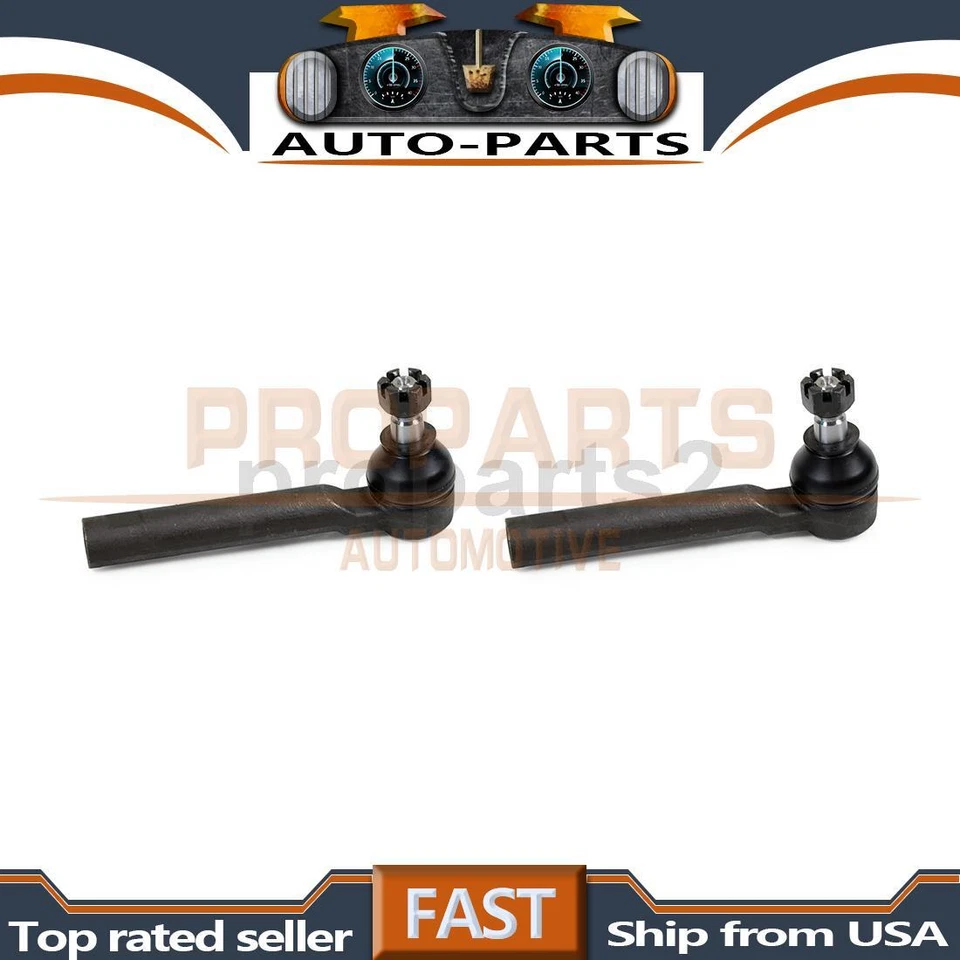 Extremos de barra de amarre exterior delanteros 2x para Subaru Outback 2010 2011 2012 2013 2014 2,5 L Foto 1 de 4