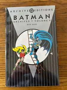 DC Archives BATMAN Vol #4 (Detective #87-102) HC/DJ STILL IN SHRINK WRAP! - Picture 1 of 2