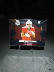 Trey Benson 2024 Mosaic NFL Debut #277 Rookie Rc  - Bild 1 von 2