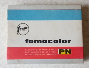 Vintage Czechoslovakian Color Glossy Photo Paper Fomacolor 50sheets 9x12cm 1969 - Picture 1 of 3