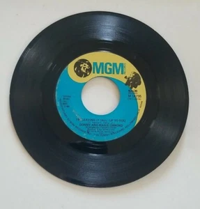 45 RECORD - DONNY AND MARIE OSMOND - I'M LEAVING IT UP TO YOU - Picture 1 of 2