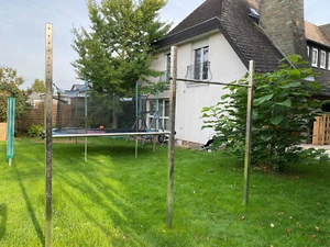 Turnreck Turnstange Reckstange Klimmzugstange 3,0M Doppelreck Edelstahl - Bild 1 von 10