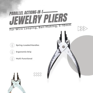 Alicates de acción paralela 6 en 1 - Herramienta de modelado y formación de fianzas de bucle de alambre - Imagen 1 de 6