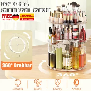 Make up Organizer, 360° Drehbar Schminktisch Kosmetik, Parfüm Aufbewah - Bild 1 von 17
