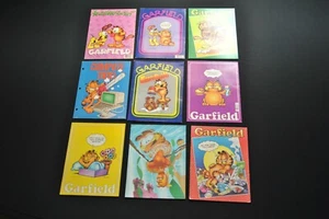 VTG Garfield Cat Mead Portfolio Folders Set of 9 Pocket Binders 1423S - Picture 1 of 4