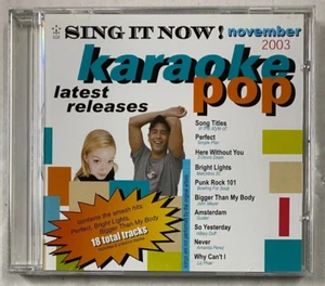 Various – Sing It Now! November 2003 - Pop Hits Karaoke CD - Picture 1 of 3