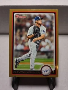 2010 Bowman #49 Clayton Kershaw Gold Los Angeles Dodgers 010125 - Picture 1 of 9